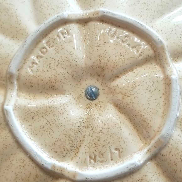 Vtg Center Handle Serving Plate - Picture 6 of 9